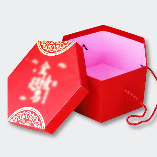精品六角禮盒
